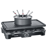 SEVERIN Raclette-Fondue-Kombination RG 2347, 1.400 Watt