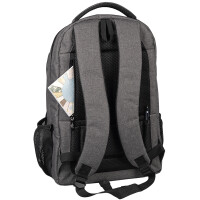 WEDO Notebook-Rucksack Denim mit Komfortausstattung, blau