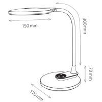 Hansa LED-Tischleuchte Wandleuchte "Horizon",...