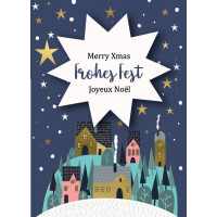 CACTUS Mini-Weihnachtskarte "Stern"