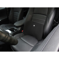 cartrend Lendenkissen, Memory Foam, schwarz