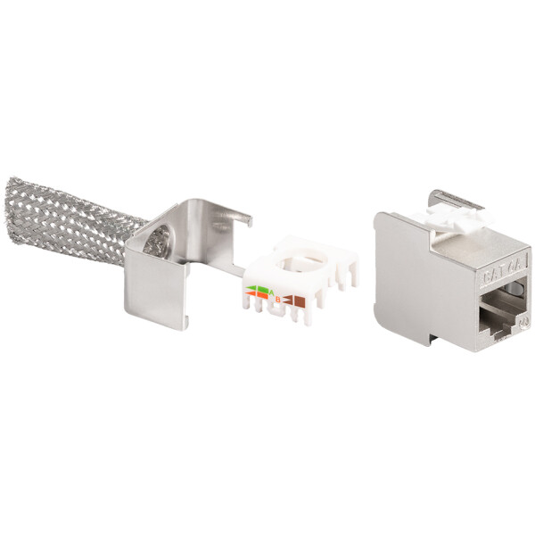 LogiLink Keystone Modul Kat.6A, Klasse EA, geschirmt, 24er