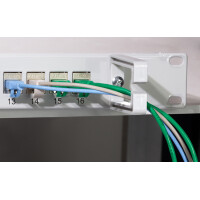 LogiLink 19" Keystone Patch Panel, 16 Port, geschirmt
