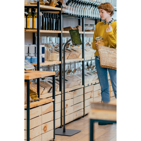DURABLE Bodenst&auml;nder Tablet-Halterung TOUGH FLOOR, schwarz