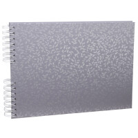 EXACOMPTA Foto-Spiralalbum AutentiK, 320 x 220 mm, blaugrau