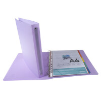 EXACOMPTA Ringbuch Chromaline, 4-Ring-Mechanik, sortiert