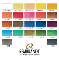 ROYAL TALENS REMBRANDT Aquarellfarben-Set, Näpfchen