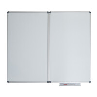 MAUL Weißwandtafel MAULstandard, (H)1.000 mm, klappbar