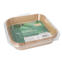 PAPSTAR Backpapier-Zuschnitte, 220 x 140 x 45 mm, braun