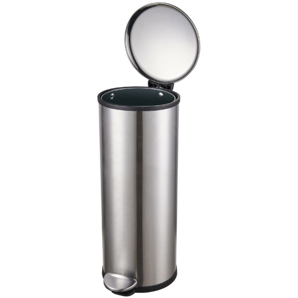 helit Tret-Abfallbeh&auml;lter "the zinc", 20 Liter, silber