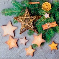 SUSY CARD Weihnachts-Motivservietten "Baumschmuck"