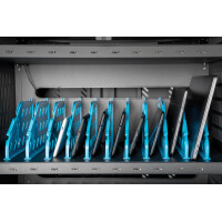 DIGITUS Mobiler Ladeschrank für Notebooks Tablets,...