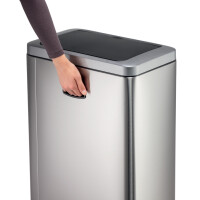 DURABLE Sensor-Abfalleimer "NO TOUCH DUO", 2 x 20 Liter