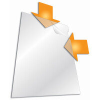DURABLE Sichthülle STANDARD, DIN A4, rPP, transparent