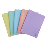 EXACOMPTA Sichtbuch Chromaline, DIN A4, PP, sortiert