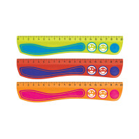 Maped Flachlineal Kidy Grip, 200 mm, aus Kunststoff