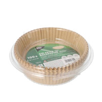 PAPSTAR Backpapier-Zuschnitte, Durchmesser: 160 mm, braun