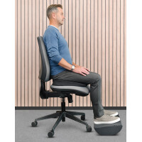 Fellowes Keilkissen Breyta, schwarz