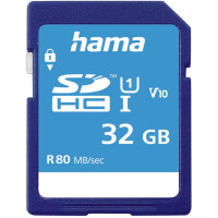 hama Speicherkarte SecureDigital HC, Klasse 10, 32 GB