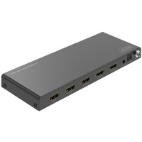 DIGITUS 8K HDMI Splitter, 1x4, 8K 60Hz, schwarz