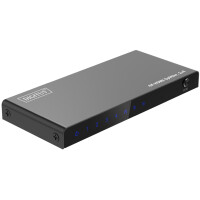 DIGITUS 4K HDMI Splitter, 1x4, 4K 60Hz HDCP 2.2, schwarz