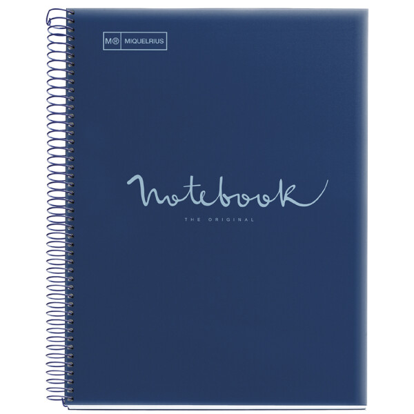 MIQUELRIUS Collegeblock "Notebook EMOTIONS", DIN A4, rot