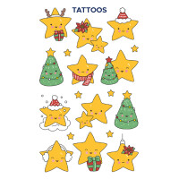ZDesign KIDS Weihnachts-Tattoos "Sterne"