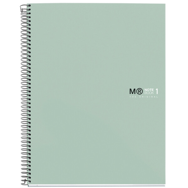 MIQUELRIUS Collegeblock "Notebook THE ORIGINAL", DIN A4,grau