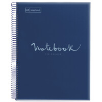 MIQUELRIUS Collegeblock "Notebook EMOTIONS", DIN A4, türkis