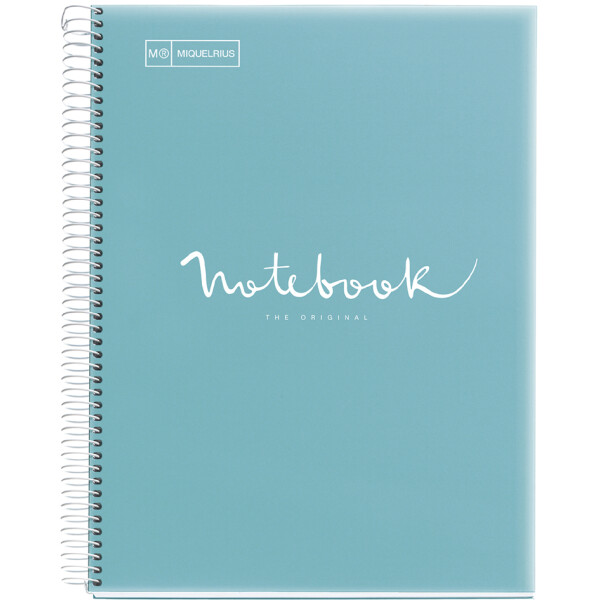 MIQUELRIUS Collegeblock "Notebook EMOTIONS", DIN A4, marine