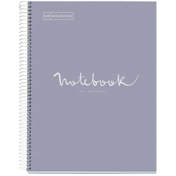 MIQUELRIUS Collegeblock "Notebook EMOTIONS", DIN A4, schwarz