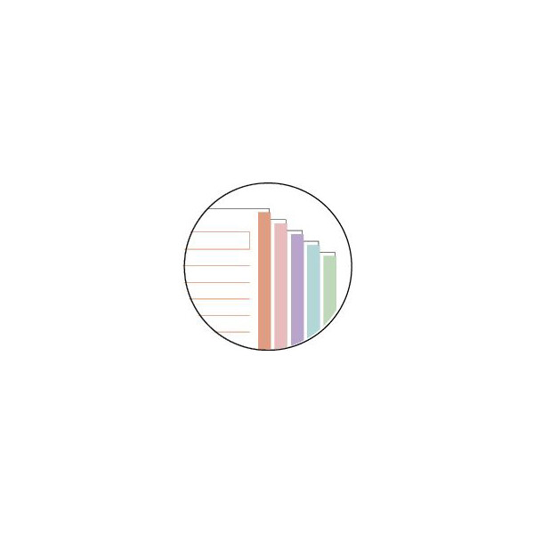 MIQUELRIUS Collegeblock "Notebook EMOTIONS", DIN A5, marine