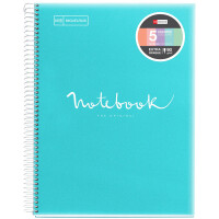 MIQUELRIUS Collegeblock "Notebook EMOTIONS", DIN A4, rot