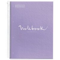 MIQUELRIUS Collegeblock "Notebook EMOTIONS", DIN A4,hellblau