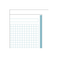 MIQUELRIUS Collegeblock "Notebook EMOTIONS", DIN A4,hellblau