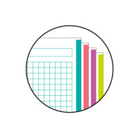 MIQUELRIUS Collegeblock "Notebook AURORA", DIN...