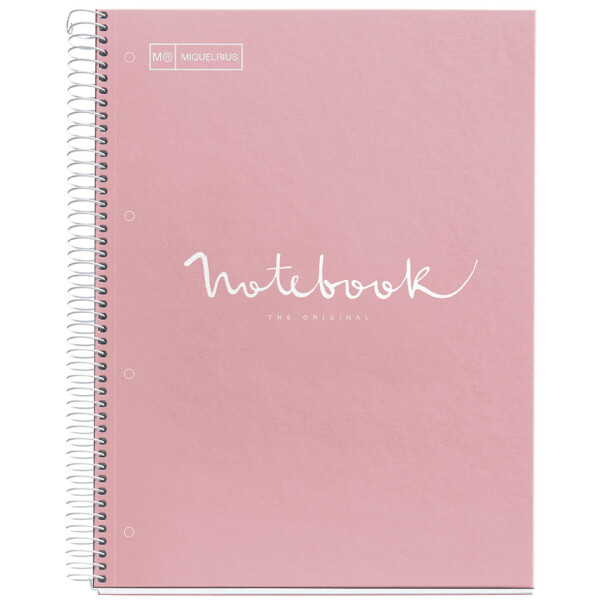 MIQUELRIUS Collegeblock "Notebook EMOTIONS", DIN A4, rot