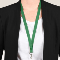 AVERY Textilband Lanyard, aus rPET, 440 x 15 mm, grün