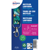 AVERY Textilband Lanyards rPET "tropical", 20 x...
