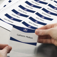 AVERY Einsteck-Namensschild, 90 x 60 mm, weiß