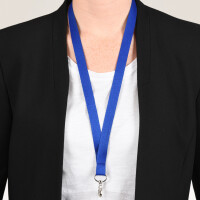 AVERY Textilband Lanyard, aus rPET, 440 x 15 mm, blau