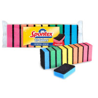 Spontex Reinigungsschwamm Colors, 10er Pack