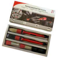 IWH Reinigungspinsel-Set Auto & Haushalt, 6-teilig