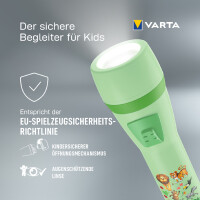 VARTA Kinder-Taschenlampe "Kids Flashlight", grün