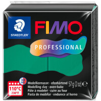 FIMO PROFESSIONAL Modelliermasse, ofenhärtend, blattgrün