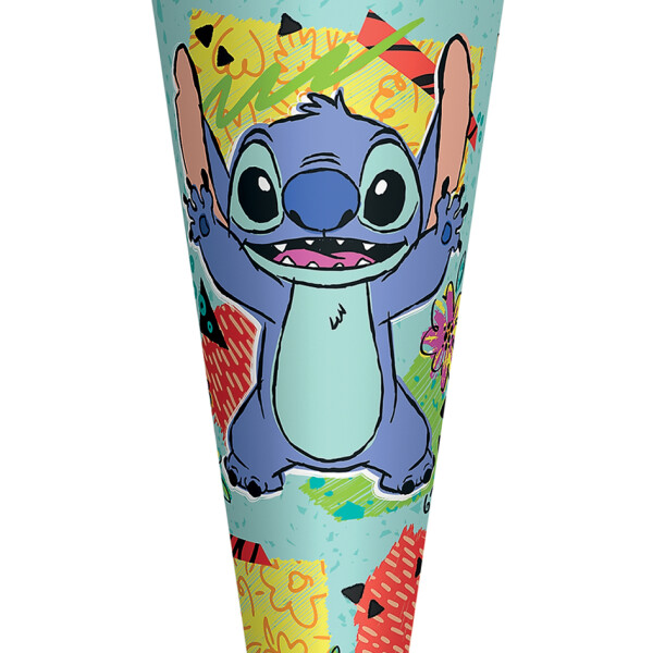 ROTH Motiv-Schultüte "Disney Stitch", eckig, 850 mm