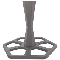 ROTH Schultütenständer, aus Kunststoff, grau