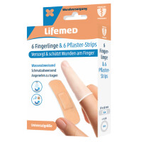 Lifemed Fingerlinge & Pflasterstrips,...