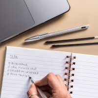 BIC Kugelschreiber-Mine Cristal RENEW, schwarz, S