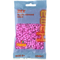 HAMA Bügelperlen midi, pastell-pink, im Beutel